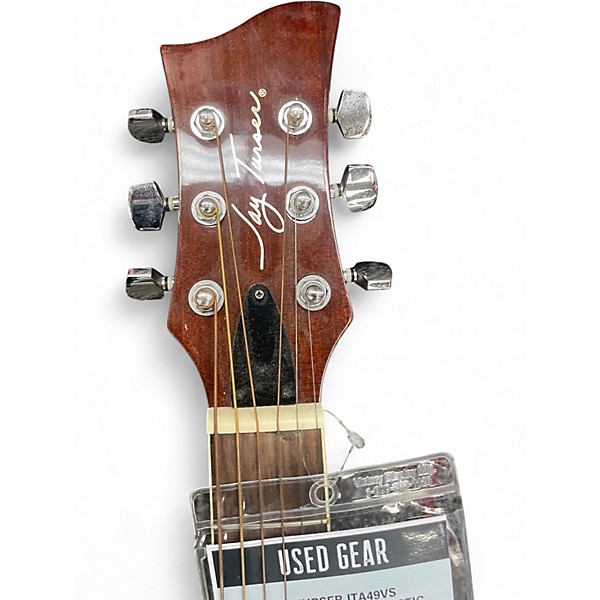 Used Jay Turser JTA49VS Vintage Sunburst Acoustic Guitar