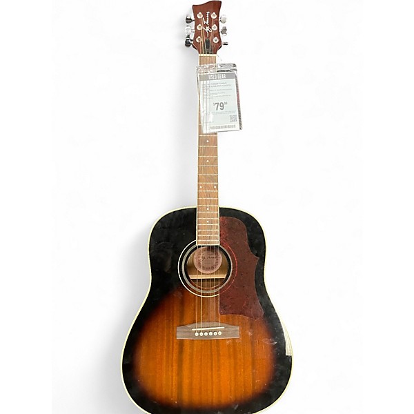 Used Jay Turser JTA49VS Vintage Sunburst Acoustic Guitar