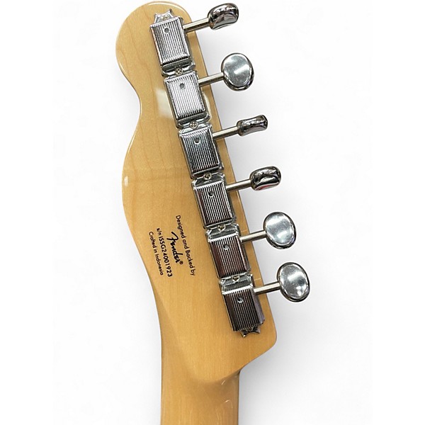 Used Squier paranormal offset telecaster SJ Olympic White Solid Body Electric Guitar