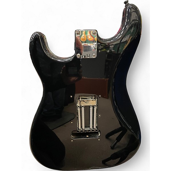 Used Fender FSR Standard Stratocaster Black Solid Body Electric Guitar