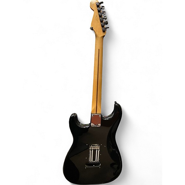 Used Fender FSR Standard Stratocaster Black Solid Body Electric Guitar