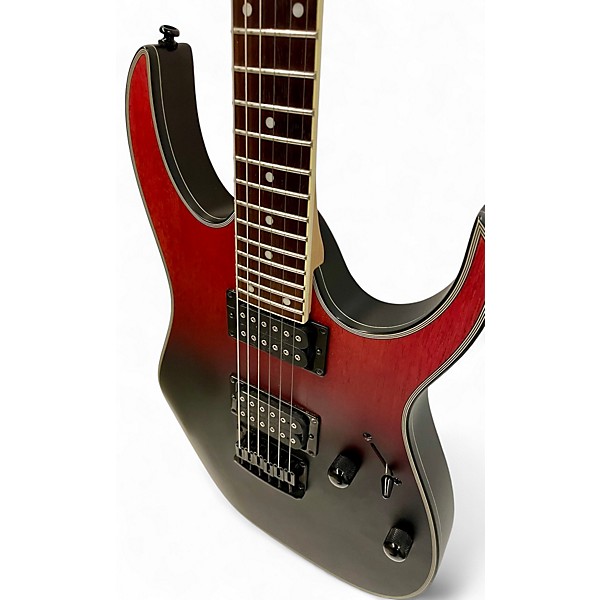 Used Ibanez RG421EX TRANS CRIMSON FADE Solid Body Electric Guitar