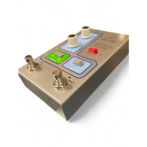 Used Behringer Octave Divider Effect Pedal