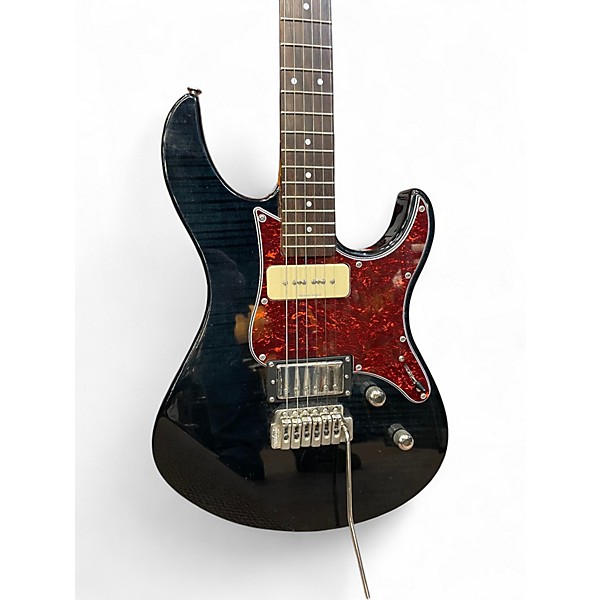 Used Yamaha Pacifica 611 Trans Black Solid Body Electric Guitar