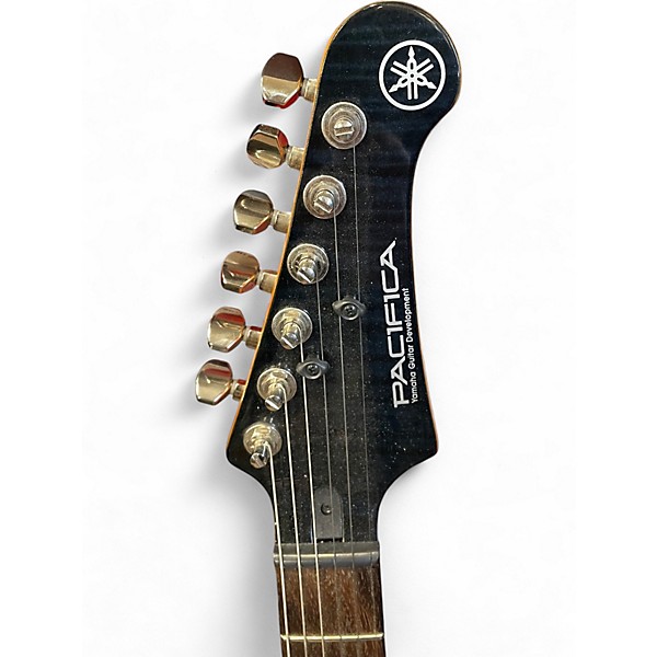 Used Yamaha Pacifica 611 Trans Black Solid Body Electric Guitar