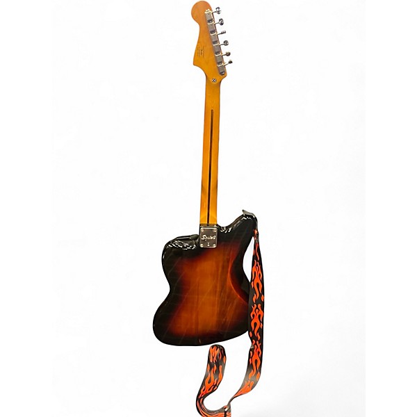 Used Squier Classic Vibe 1960S Jazz Bass 3 Color Sunburst Electric Bass Guitar