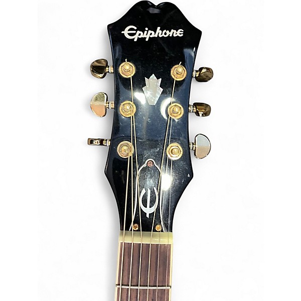 Used Epiphone PR 5E/N Natural Acoustic Electric Guitar