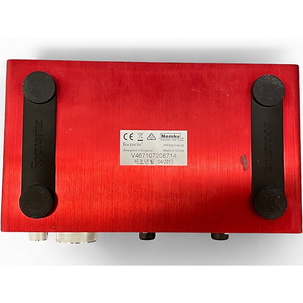 Used Focusrite Scarlett 2i2 Gen 2 Audio Interface