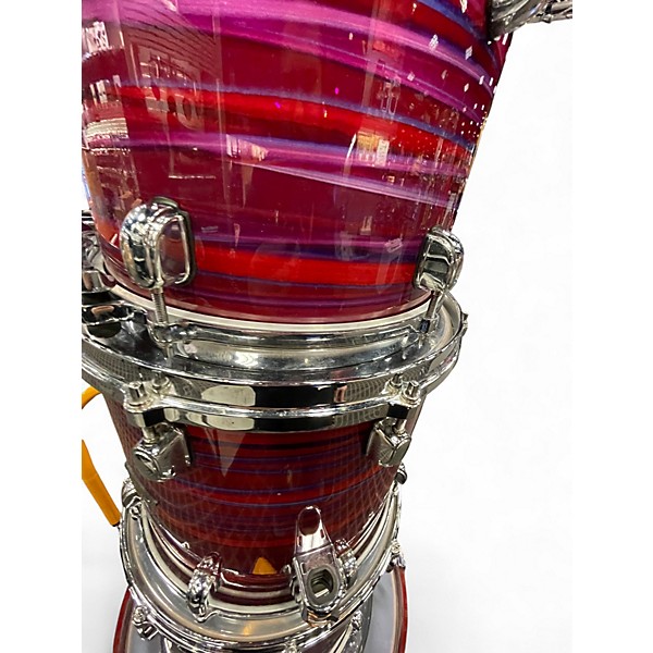 Used TAMA 5 Piece  Starclassic Walnut/Birch Lacquer Phantasm Oyster Drum Kit