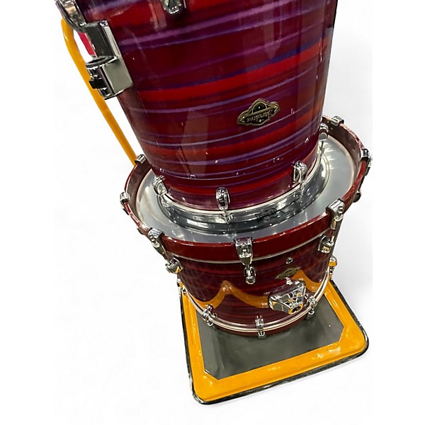 Used TAMA 5 Piece  Starclassic Walnut/Birch Lacquer Phantasm Oyster Drum Kit