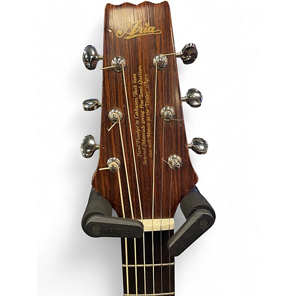 Used Aria LW-18 Natural Acoustic Guitar