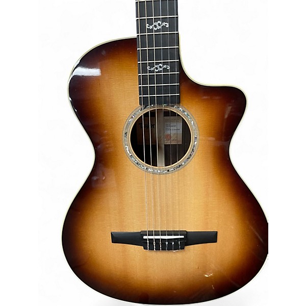 Used Taylor SPECIAL EDITION 412CE-NR GRAND CONCERT  SHADED EDGE BURST Classical Acoustic Electric Guitar