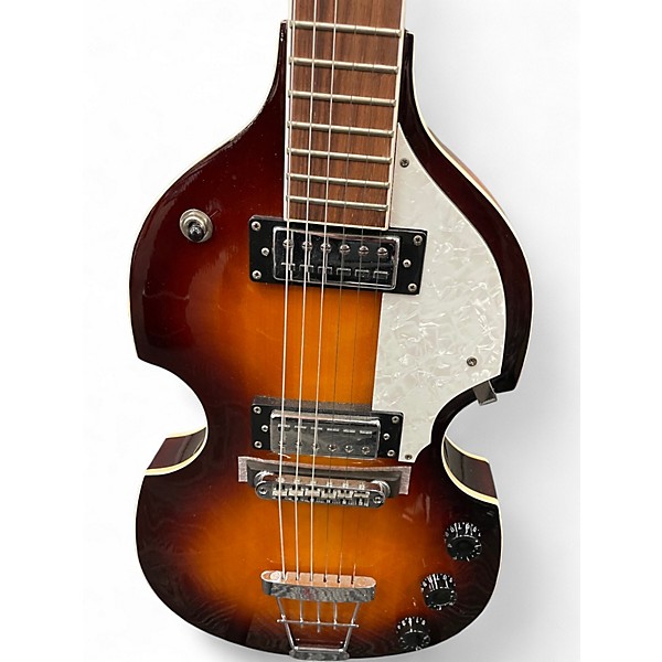 Used Hofner Ignition PRO VIOLIN SUNBURST Hollow Body Electric Guitar