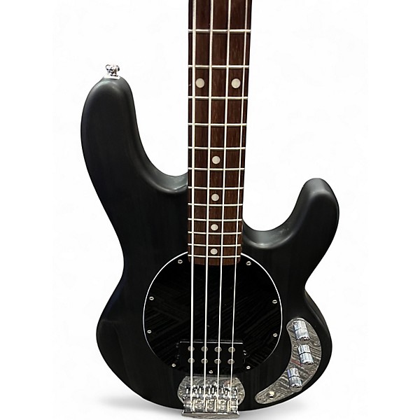 Used Sterling by Music Man STINGRAY Black Electric Bass Guitar