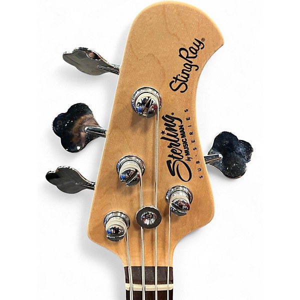 Used Sterling by Music Man STINGRAY Black Electric Bass Guitar