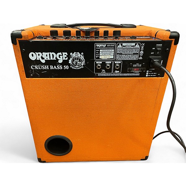 Used Orange Amplifiers crush bass 50 Bass Combo Amp