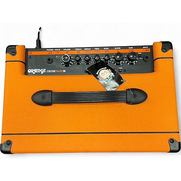 Used Orange Amplifiers crush bass 50 Bass Combo Amp