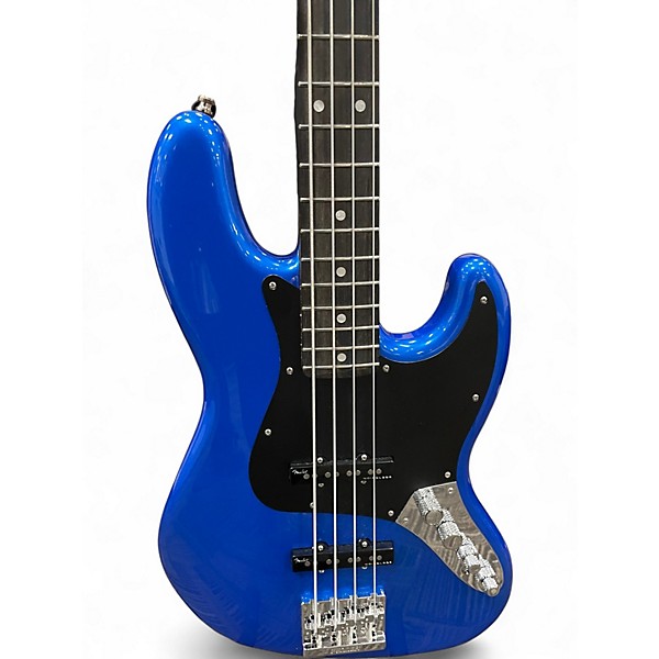 Used Fender American Ultra II Jazz Bass Ebony Fingerboard NOBLE BLUE Electric Bass Guitar