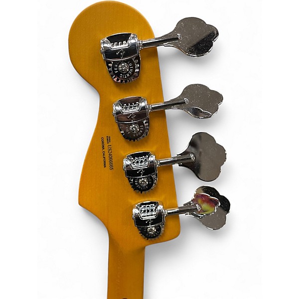 Used Fender American Ultra II Jazz Bass Ebony Fingerboard NOBLE BLUE Electric Bass Guitar