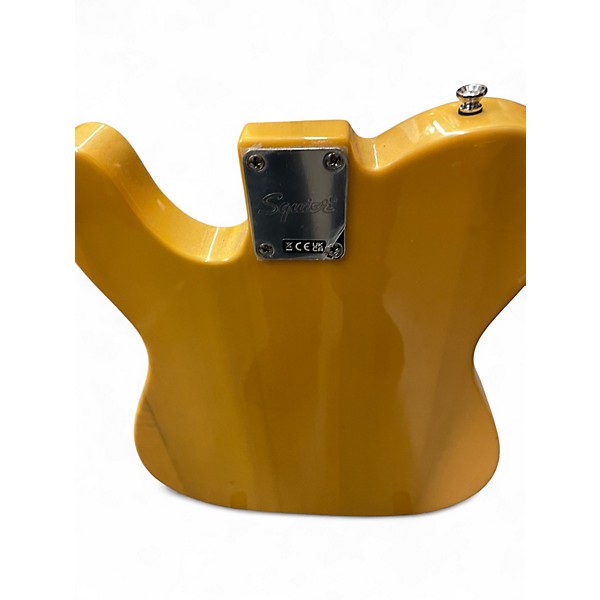 Used Squier Telecaster Butterscotch Blonde Solid Body Electric Guitar