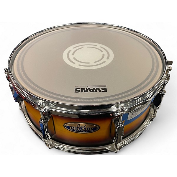Used Pearl 14in DECADE MAPLE Classic Satin Amburst Drum