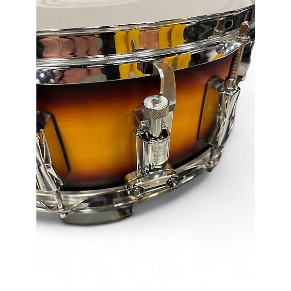Used Pearl 14in DECADE MAPLE Classic Satin Amburst Drum