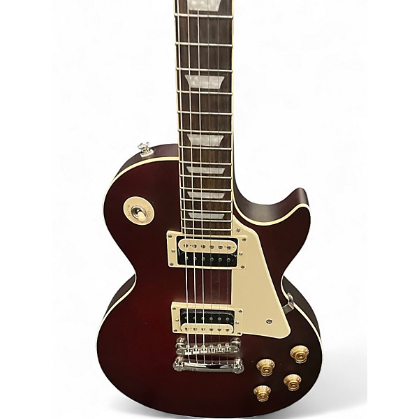 Used Epiphone Les Paul Traditional Pro IV Wine Red Solid Body Electric Guitar