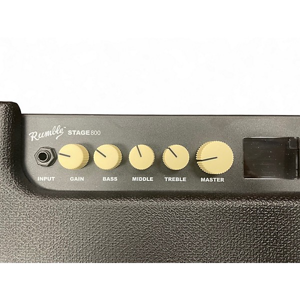 Used Fender Rumble Stage 800 2x10 Bass Combo Amp