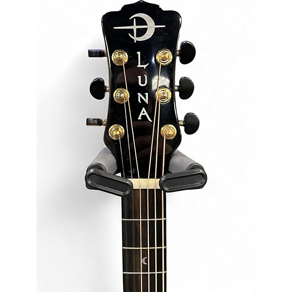 Used Luna VISTA WOLF L TROPICAL WOOD Acoustic Electric Guitar