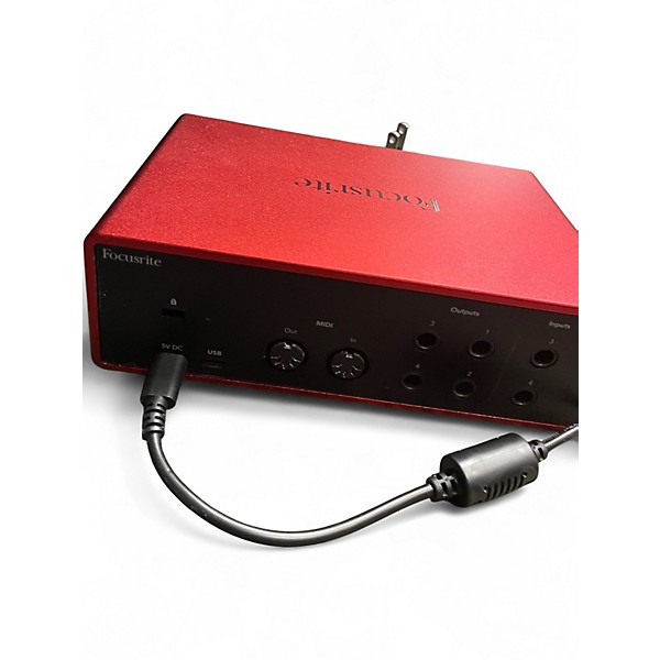 Used 2025 Focusrite Scarlett 4i4 Gen 4 Audio Interface