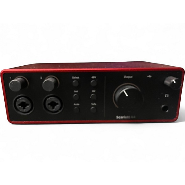 Used 2025 Focusrite Scarlett 4i4 Gen 4 Audio Interface