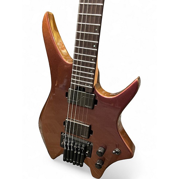 Used Hils HN6 Ultra Gold Chameleon Solid Body Electric Guitar