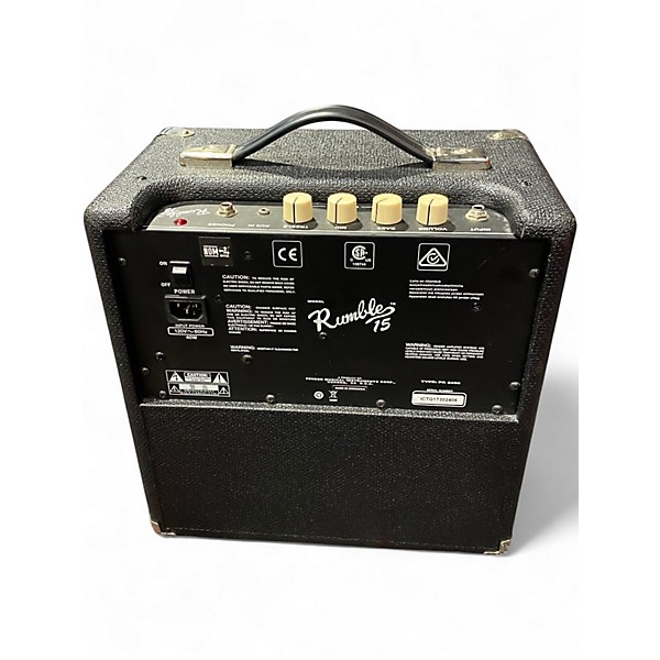 Used Fender Rumble 15 15W 1X8 Bass Combo Amp