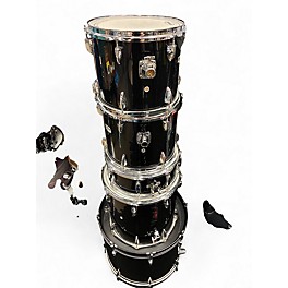 Used Rhythm Art 5 Piece FUSION Black Drum Kit