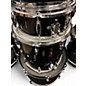 Used Rhythm Art 5 Piece FUSION Black Drum Kit