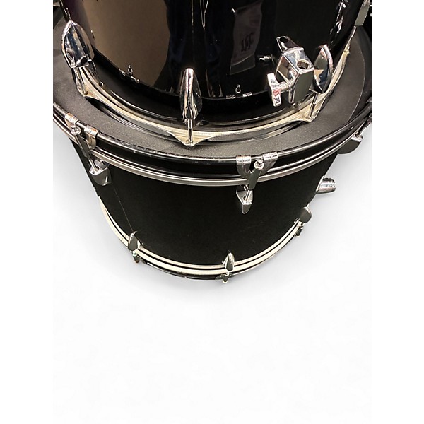 Used Rhythm Art 5 Piece FUSION Black Drum Kit