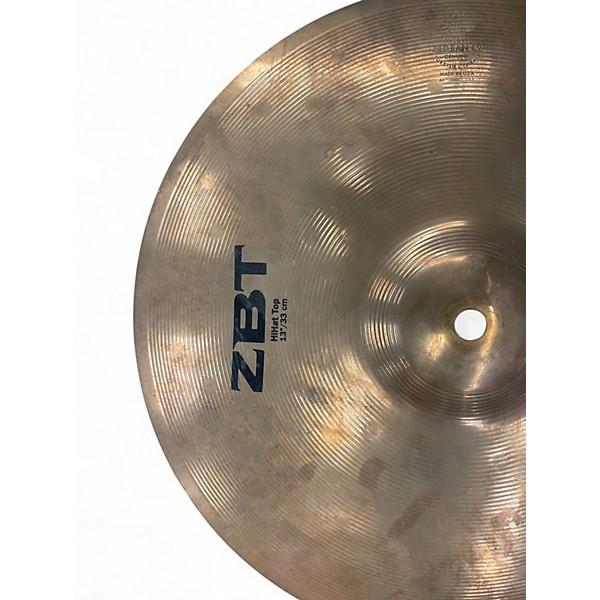 Used Zildjian 13in ZBT Hi Hat Pair Cymbal