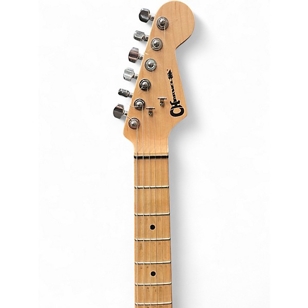 Used Charvel Pro Mod San Dimas HSS HT Blizzard Pearl Solid Body Electric Guitar