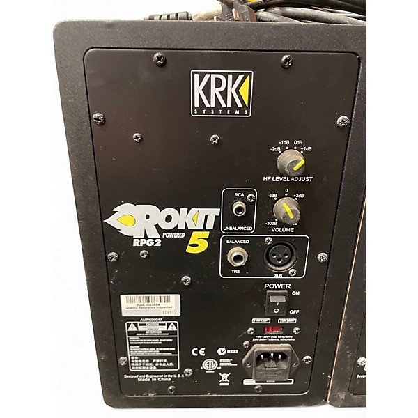 Used KRK Rokit 5" Powered Studio Monitor Pair Powered Monitor