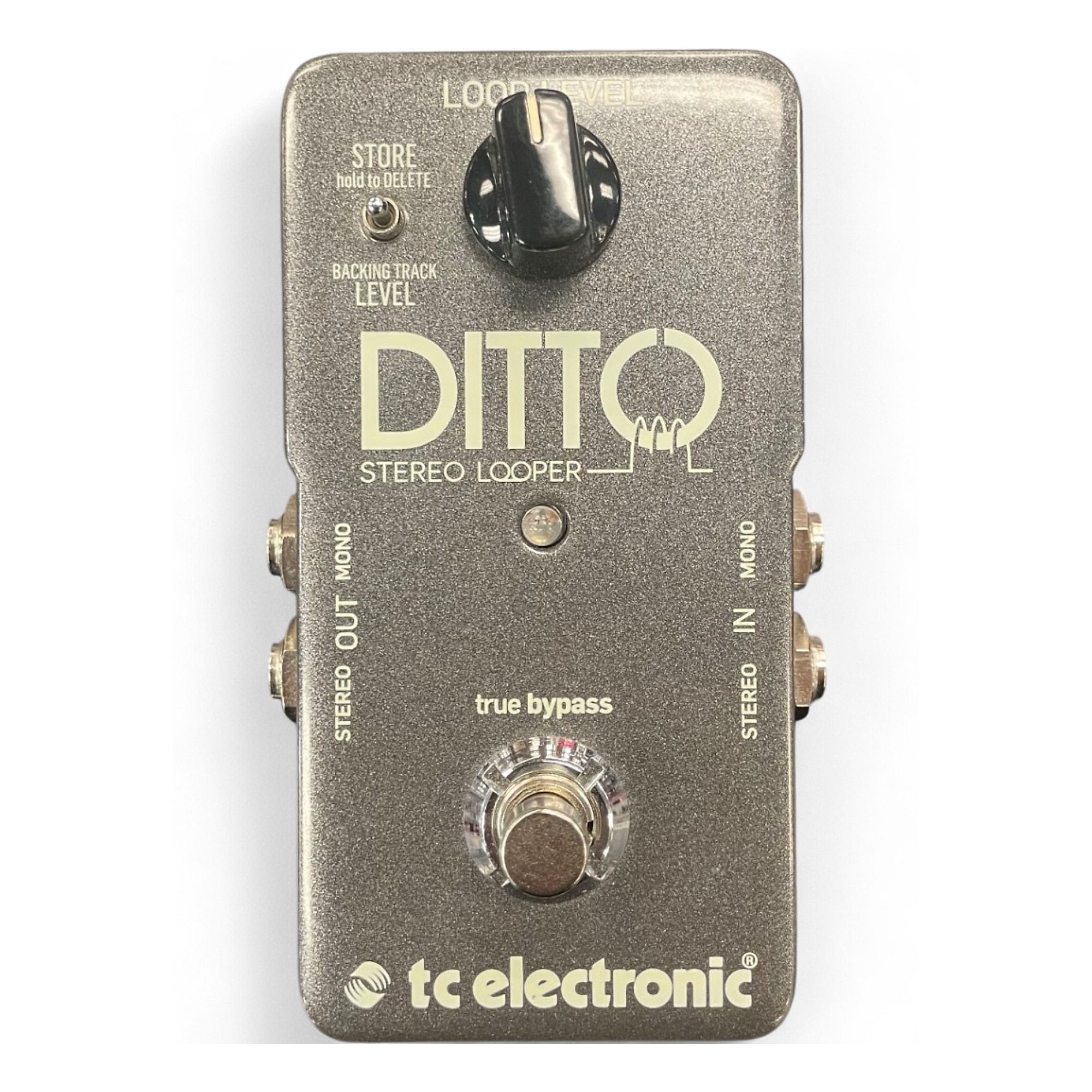 Used TC Electronic Ditto Stereo Looper Effect Pedal Package