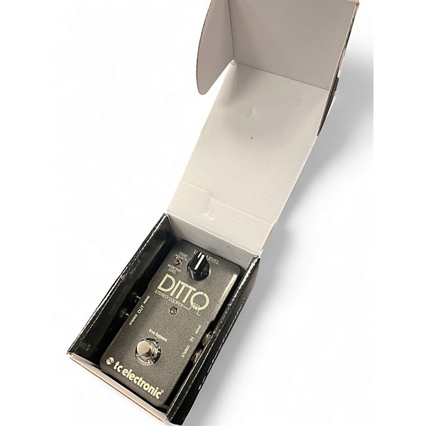 Used TC Electronic Ditto Stereo Looper Effect Pedal Package