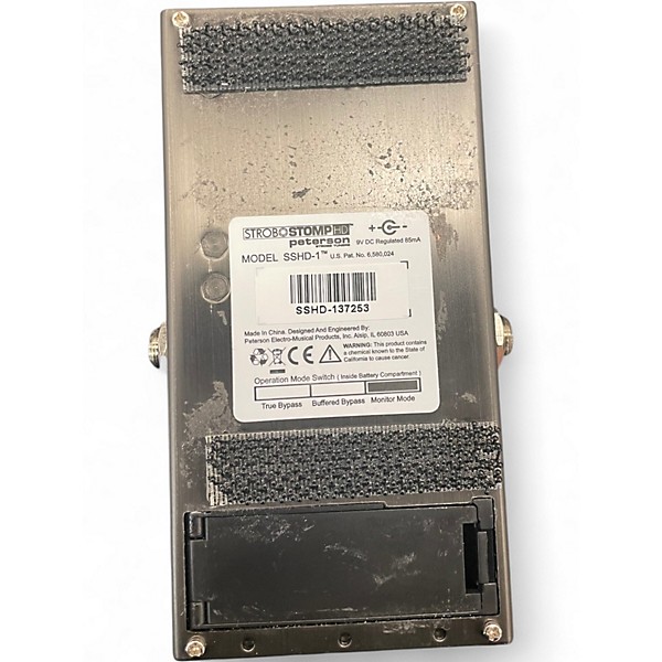 Used Peterson Strobostomp HD Tuner Pedal
