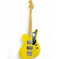 Used Fender Pawn Shop Reverse Jaguar Bass TV Yellow Electric Bass Guitar thumbnail