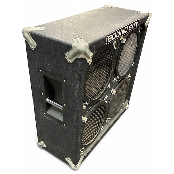 Used 1970s Sound City SMF LS 4X12" Guitar Cabinet