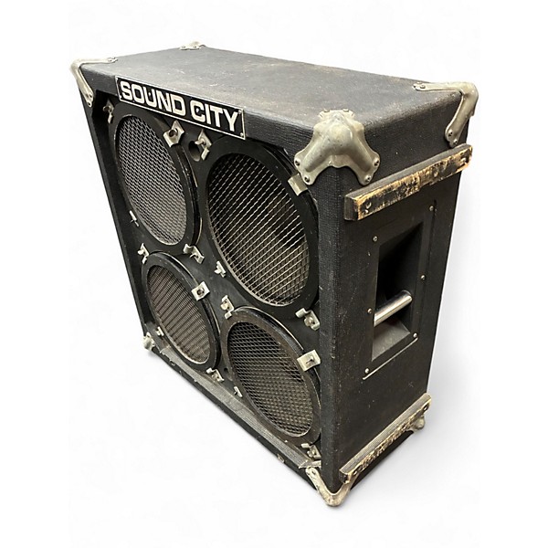 Used 1970s Sound City SMF LS 4X12" Guitar Cabinet