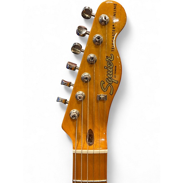 Used Squier Classic Vibe '60s Telecaster Thinline Sonic Blue Hollow Body Electric Guitar