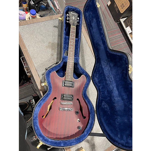 Used Ibanez AS53-TRF Wine Red Hollow Body Electric Guitar