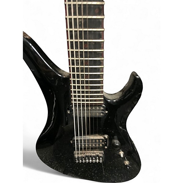 Used Schecter Guitar Research Blackjack ATX C8 Black Solid Body Electric Guitar