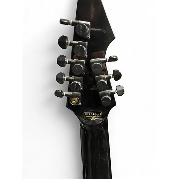 Used Schecter Guitar Research Blackjack ATX C8 Black Solid Body Electric Guitar