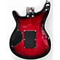 Used 2025 Rogue rocketeer Candy Red Burst Solid Body Electric Guitar